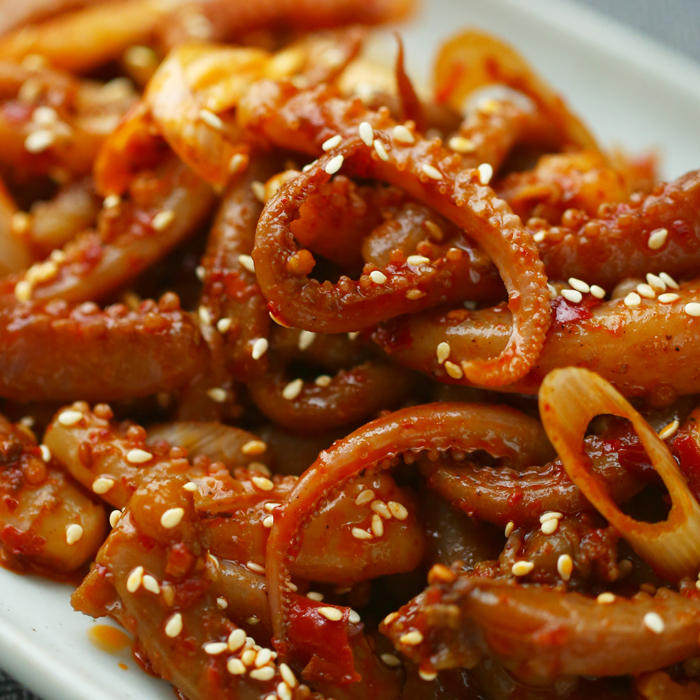 麻辣鱿鱼须 香辣鱿鱼须零食鱿鱼熟食 海鲜双12零食