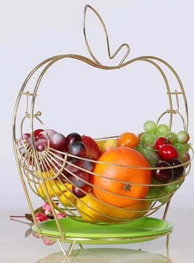 创意提手水果篮 批金属礼品篮 烟茶酒礼物篮 商超礼品篮