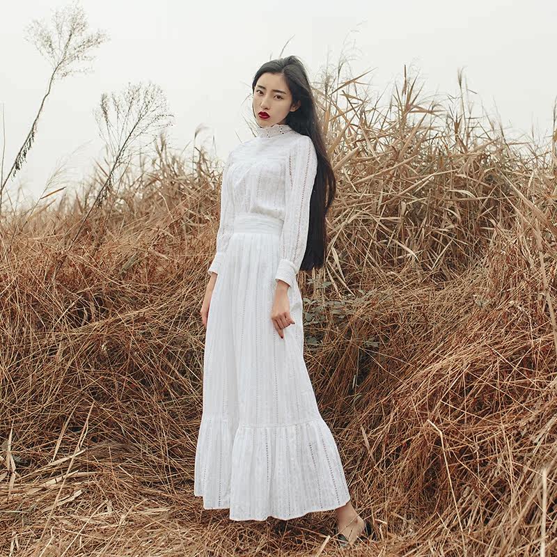 春天就要穿长裙!裙摆飘扬美翻天