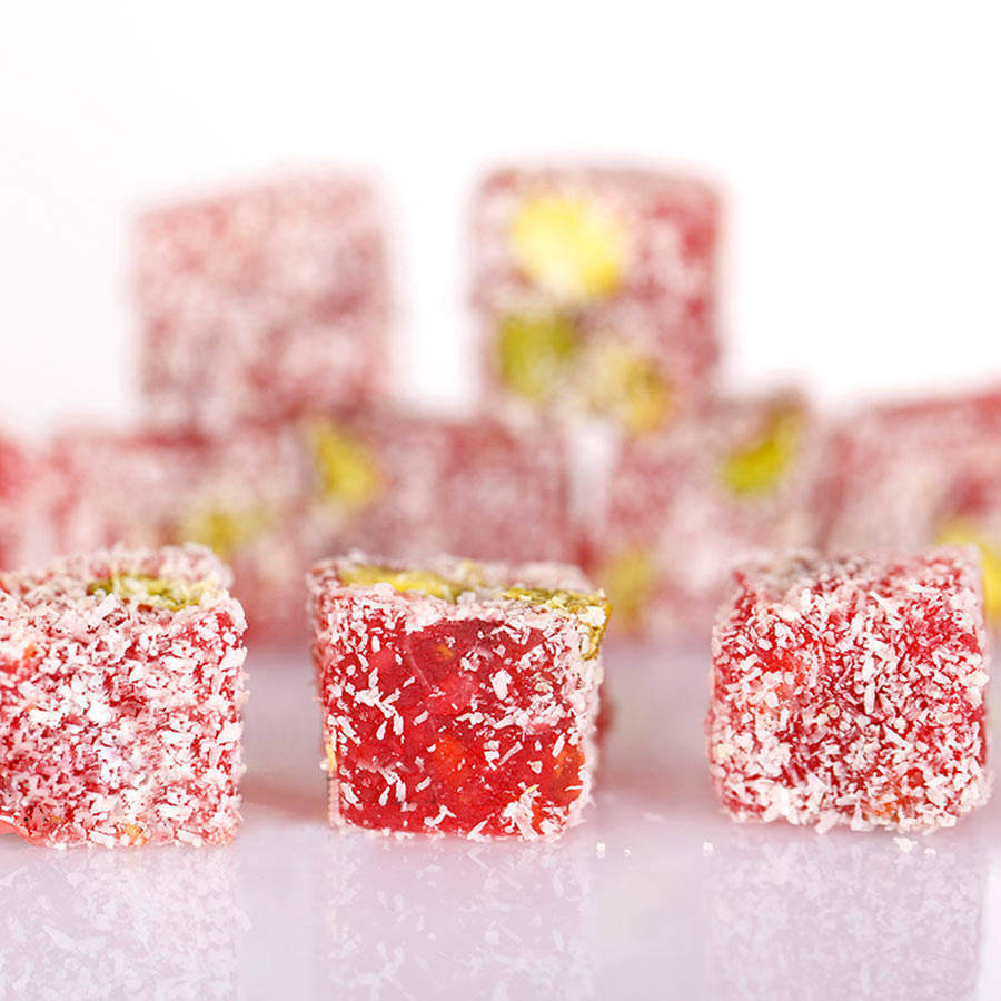 yzm伊滋蜜 土耳其进口软糖 红石榴汁开心果味