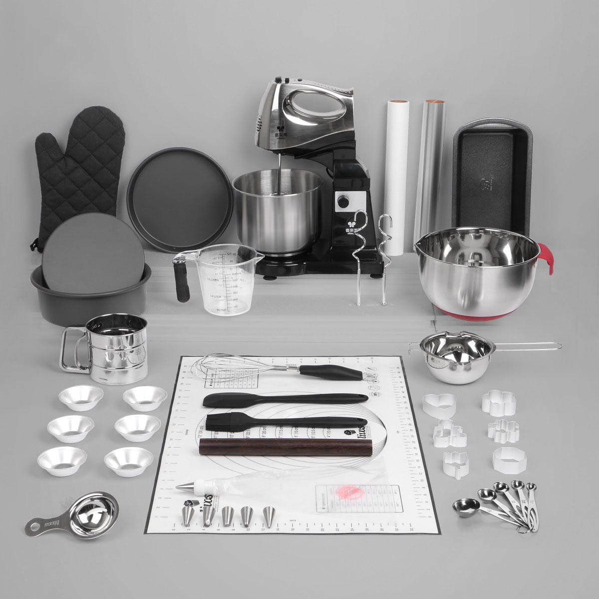 livos烘焙工具套装烤箱家用烘培披萨吐司模具套餐宜家做蛋糕工具