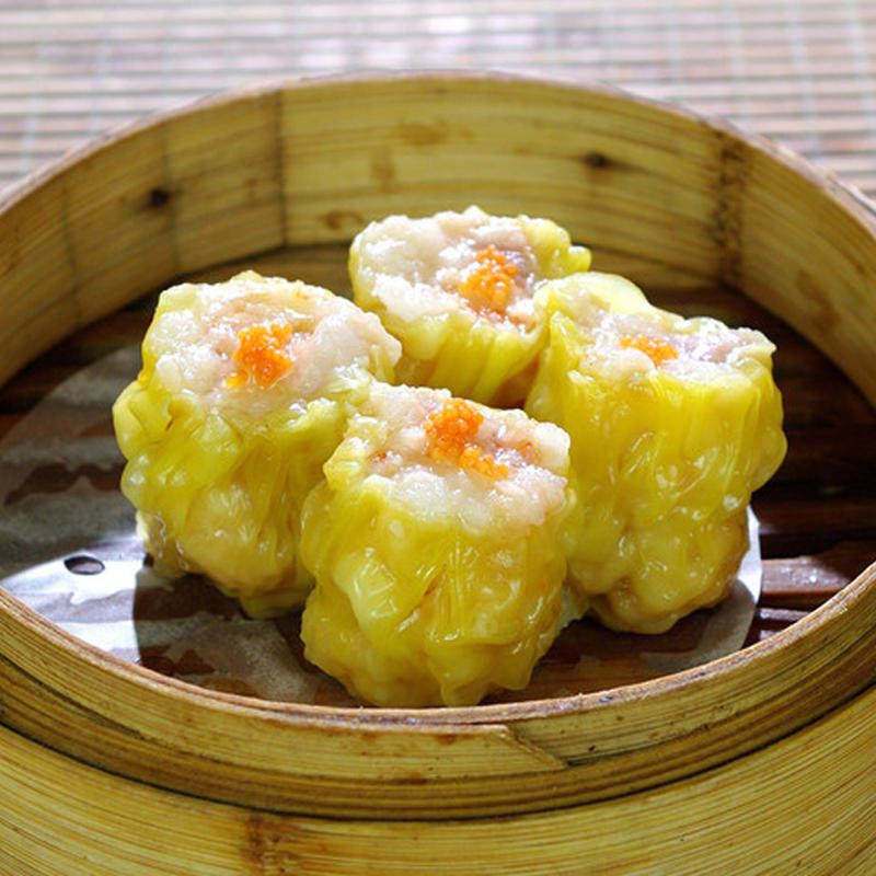 金城  广式点心 鲜虾干蒸烧卖 整包50个 1000g/包