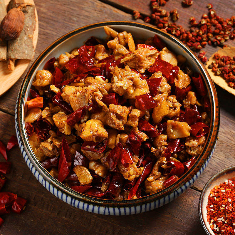 火号出品/冷吃兔 火号火焰兔招牌麻辣兔肉四川