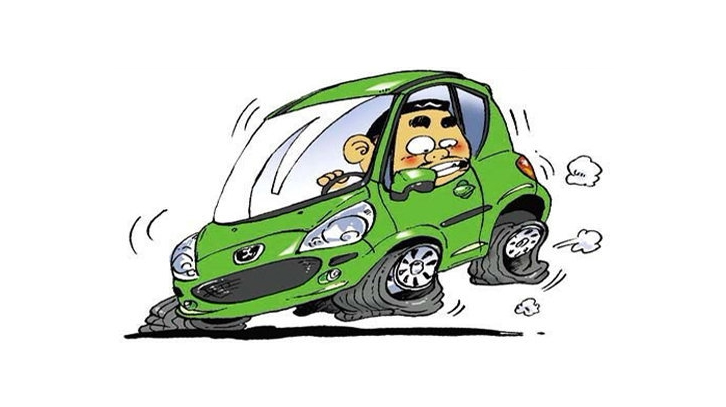 颠簸路上台阶,如此小事,却惹的汽车得了脚气