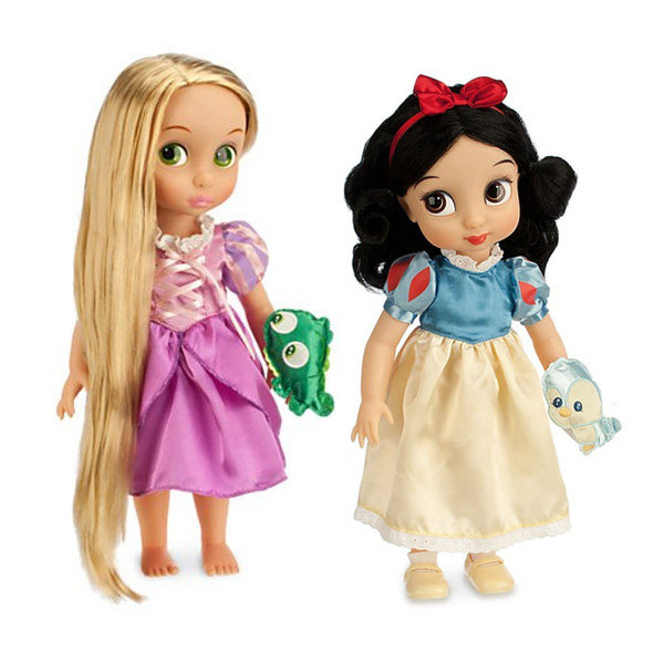 迪士尼disney漫画家公主娃娃女孩玩具玩偶生日圣诞礼物3-6周岁