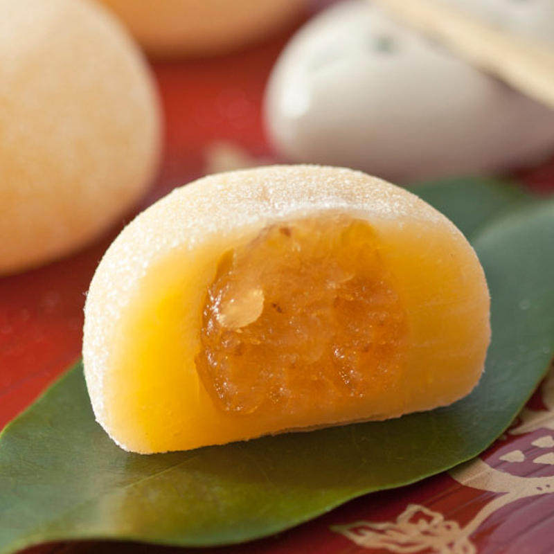 上海特产沈大成凤梨大福 传统糕点心 糯米糍 手工麻薯 干吃汤圆