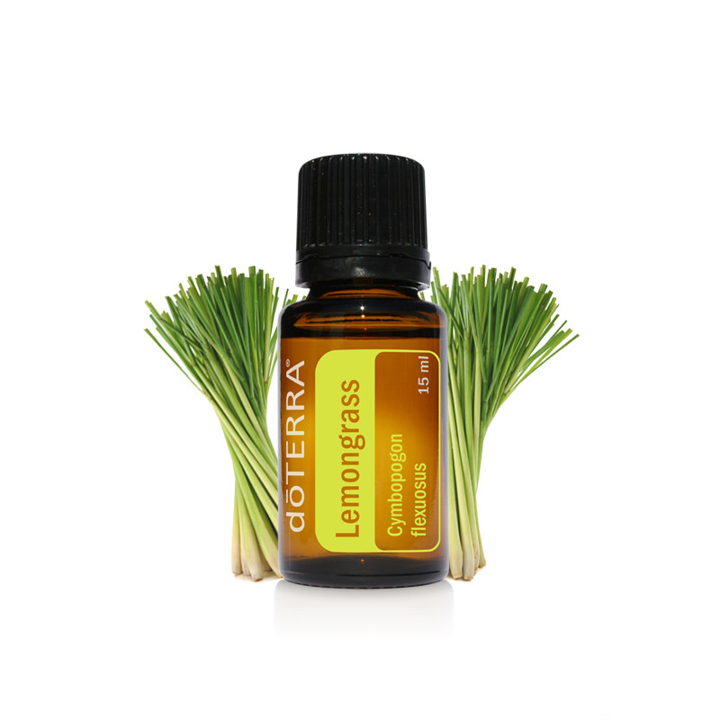 doterra多特瑞柠檬草香茅草单方精油15ml 收缩毛孔祛黑头粉刺驱虫