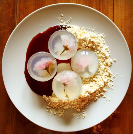 【制作水信玄饼需要的材料】:    球形冰格    白凉粉4-5g    水200g