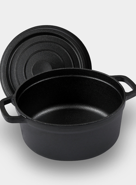 韩国进口铁锅阿裏郎老式铸铁锅平底加厚生铁锅熟铁传统炖锅家用