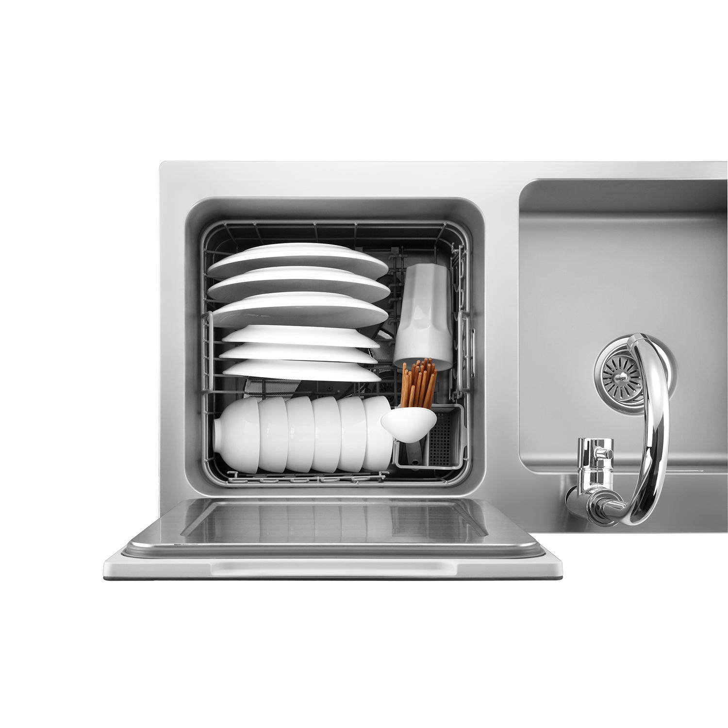 fotile/方太 jbsd2t-x9水槽洗碗机嵌入式 家用全自动超声波刷碗机