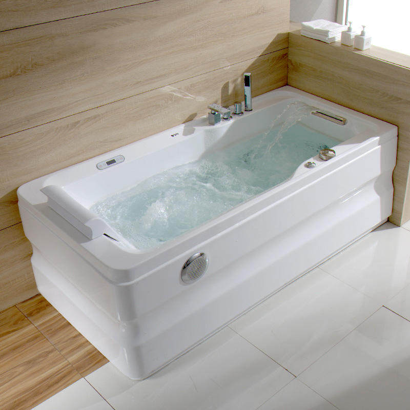 威仕霸vspa冲浪按摩浴缸亚克力智能恒温加热浴缸家用成人浴池浴盆