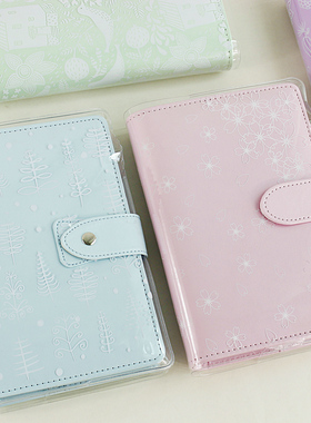 nayiben原创 hobo款手工定页本 手帐本 布面 黑银款 送书衣