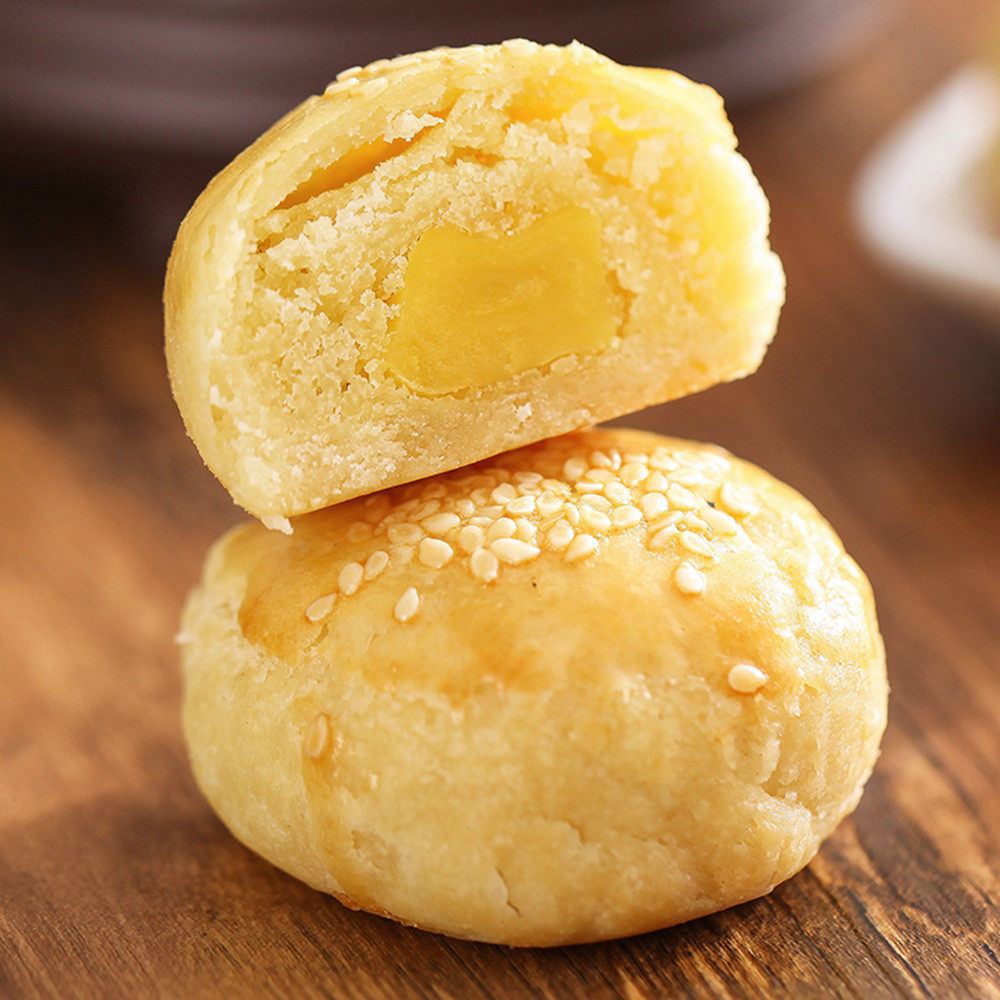 新四海蛋黄饼功夫馅饼蛋黄酥厦门鼓浪屿特产手工传统糕点