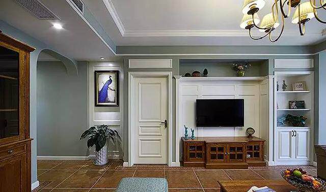 part2 电视背景墙上隐形门的妙用