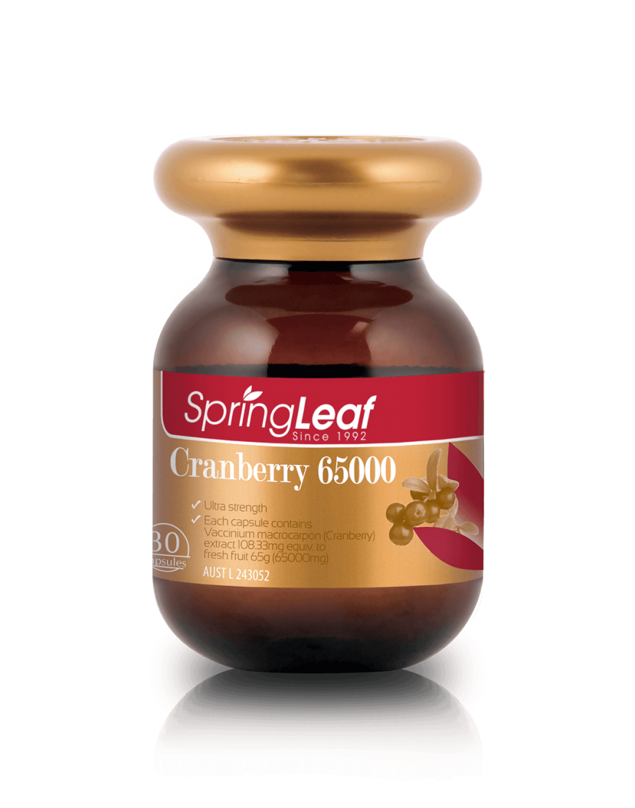 澳洲代购直邮 spring leaf/绿芙 高浓度蔓越莓