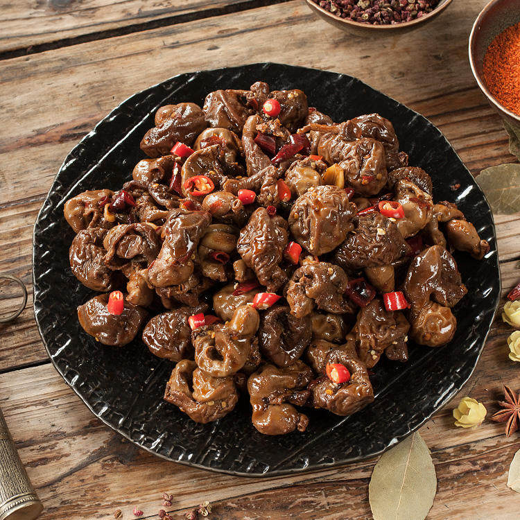 【粗卤】麻辣卤兔肚  四川特产熟食卤味肉类香