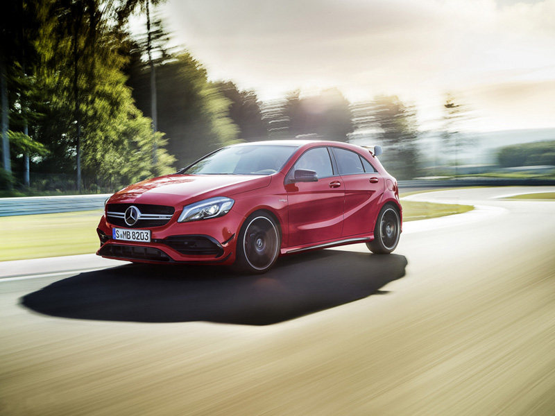 终极钢炮 梅赛德斯-奔驰 2016款 a45 amg