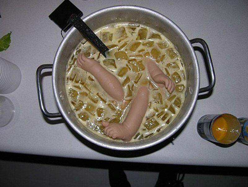 what?你确定这里面真的不是煮的婴儿手臂?