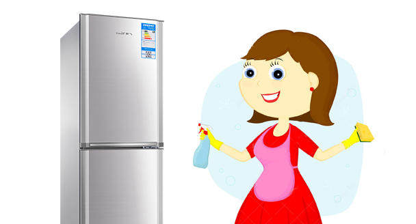 接下去就是冰箱外壳的清理啦!