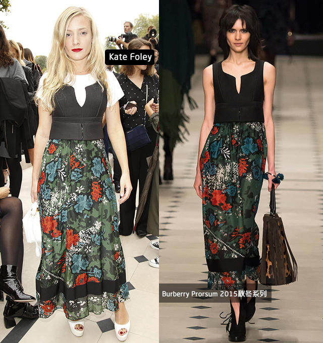 刘雯cara鸡毛姐 burberry集齐超模召唤啥?