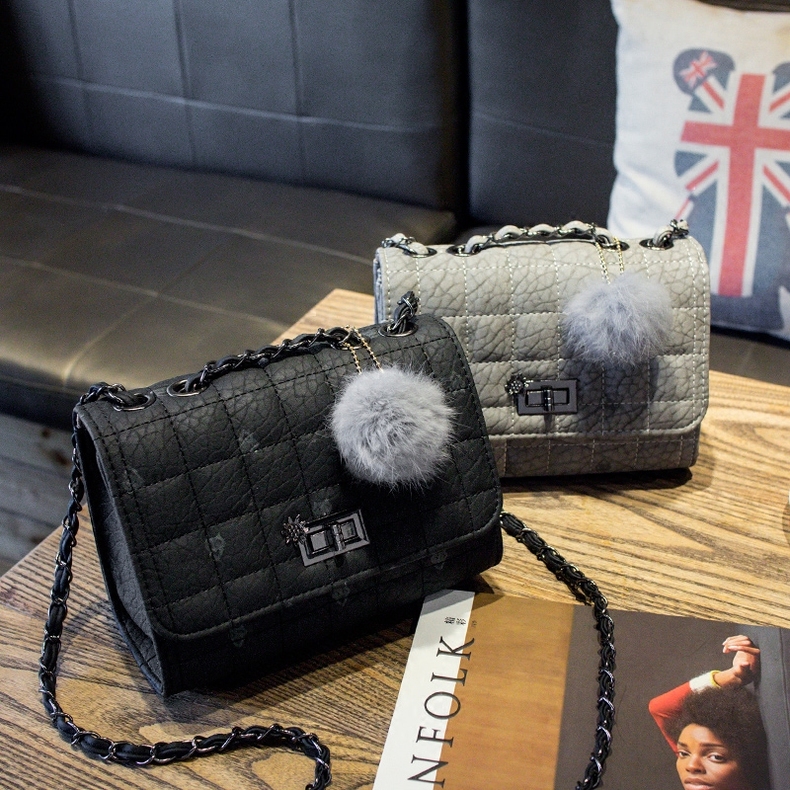 【箱包】▲▲ 艾迪猫包包2016新款女包秋冬复古韩版单肩斜