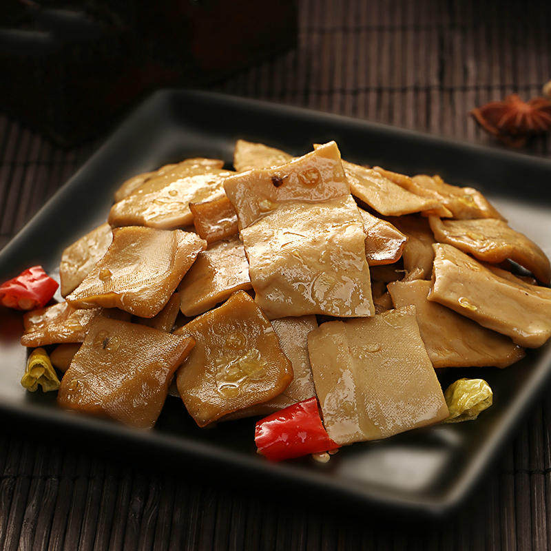 千百度风味豆干散装 重庆特产小吃休闲零食 泡椒麻辣豆腐干400g