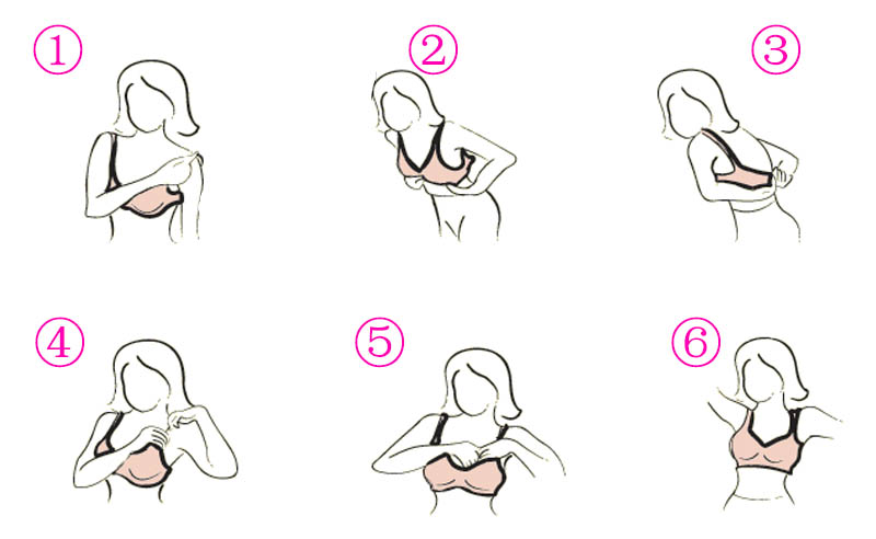 学习穿文胸的正确方法,助你更大更健康