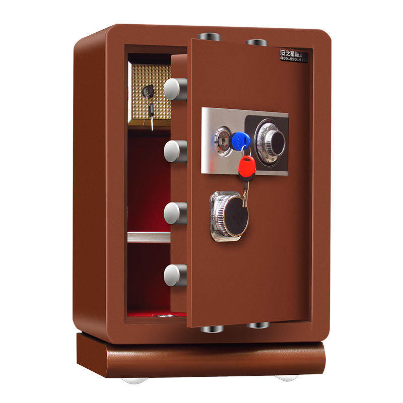 全钢保险柜家用60 80cm 保险箱大型办公入墙保管箱机械70牀头防盗