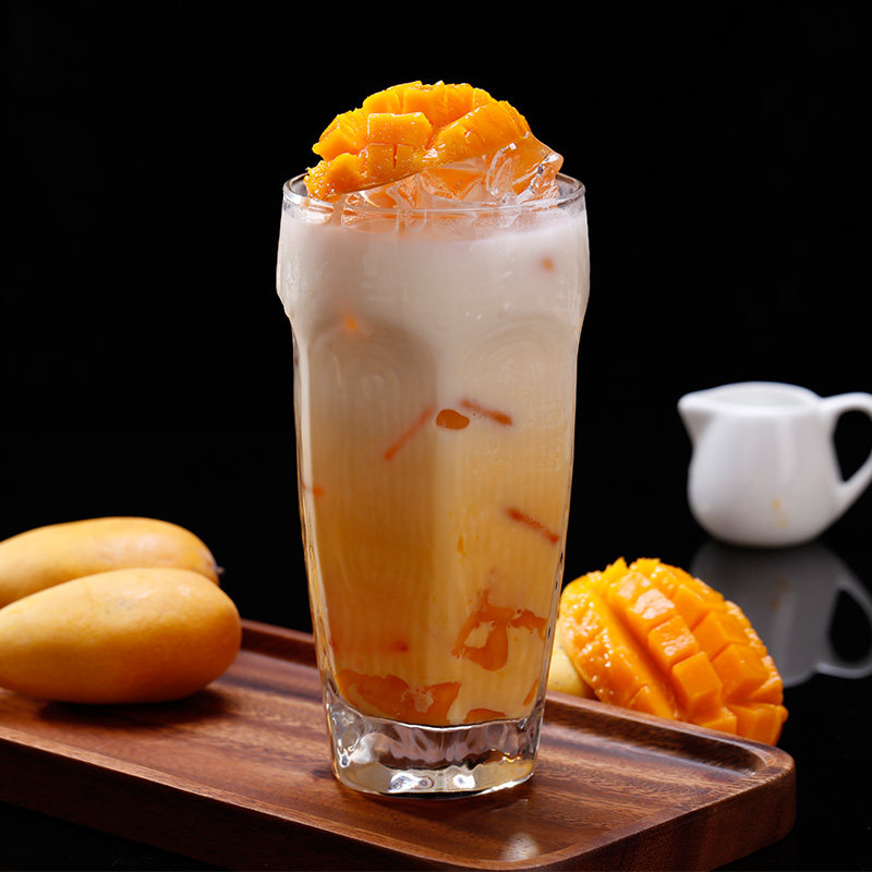 新货芒果牛奶粉早餐冲泡饮品速溶奶茶粉袋装1000g奶茶店原料批 发