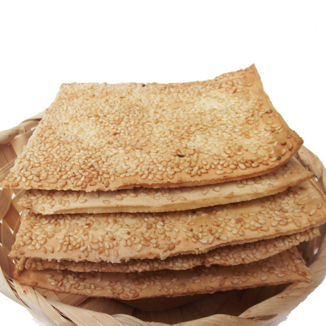 农家特产曲阳烧饼纯手工缸炉烧饼 传统糕点 芝麻饼 咸味无糖美食