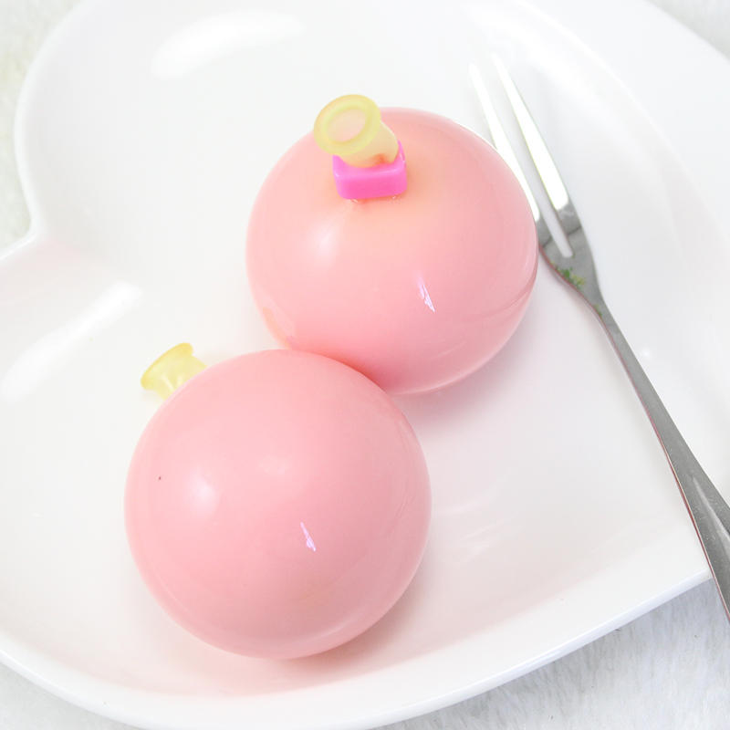 日本创意超人气白色牛奶焦糖气球布丁2枚果冻