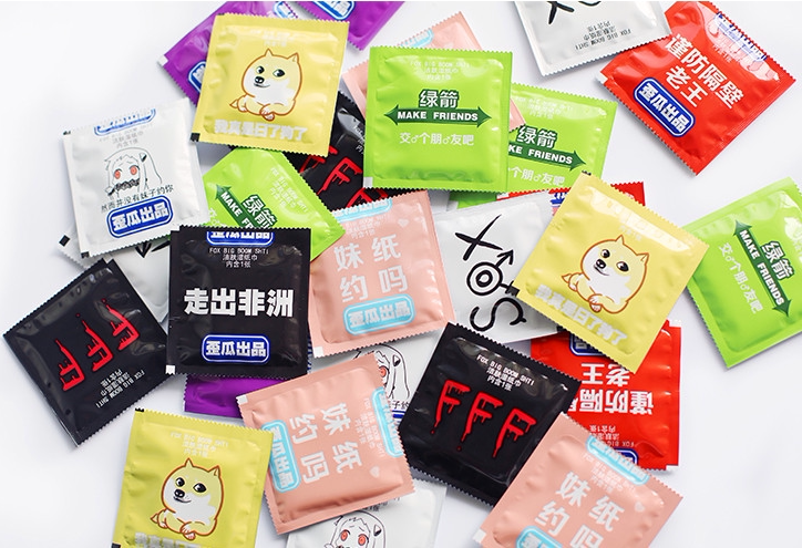 什么时候套套出的那么花哨了?