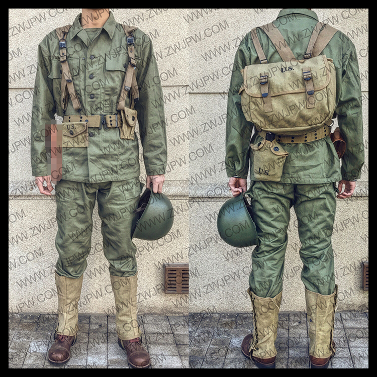 二战时期美军军官套装 高端复刻 装备组 诺曼底登陆血战钢锯岭