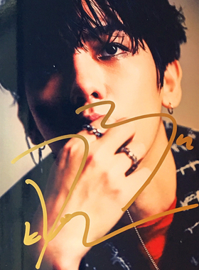 [亲笔签名照片]吴亦凡/kris 新歌《july》亲笔签名照b版 包邮*