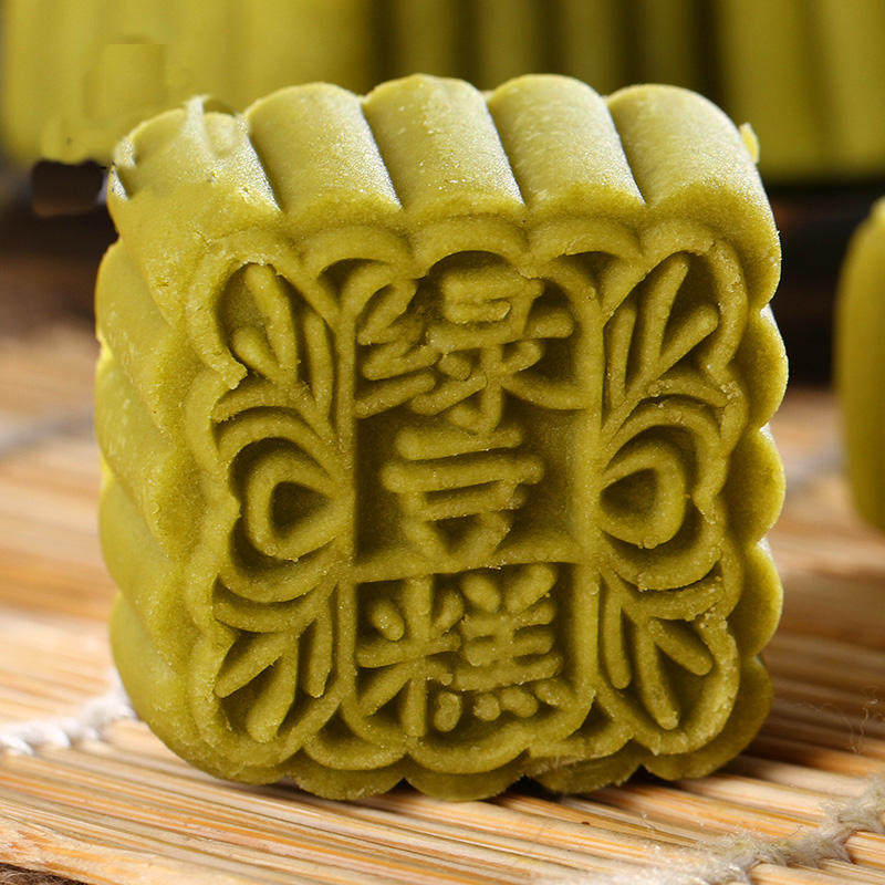 杭州特产知味观糕点传统手工抹茶味纯绿豆糕小吃零食休闲旅游