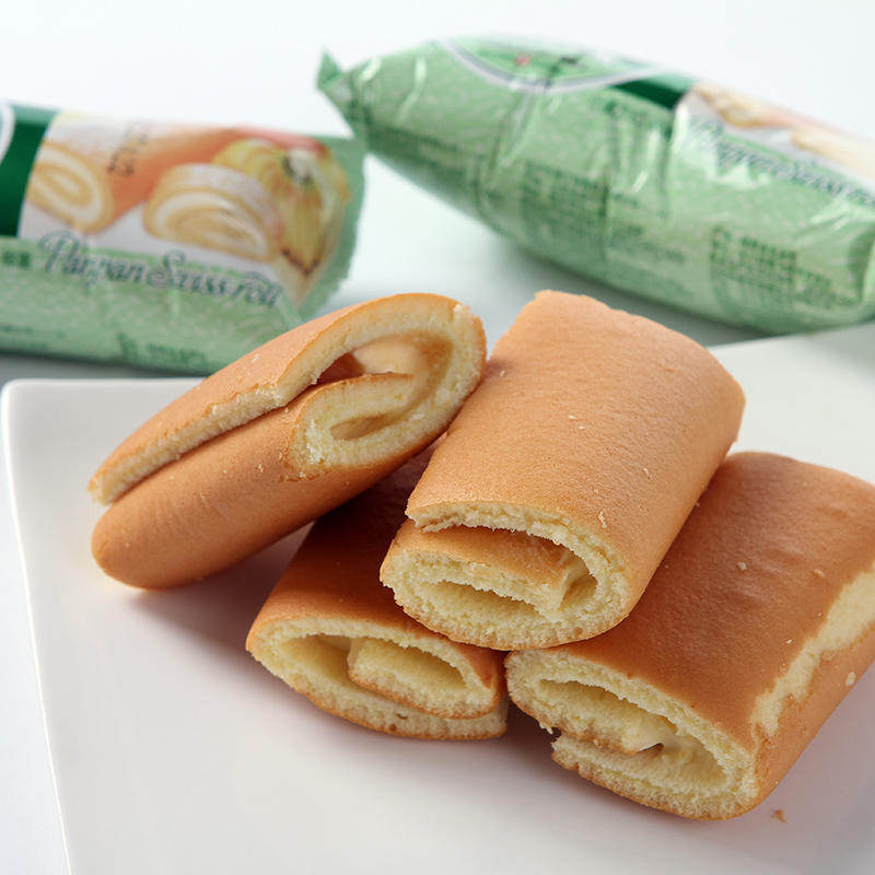 达利园瑞士卷香蕉草莓味传统糕点点心小蛋糕