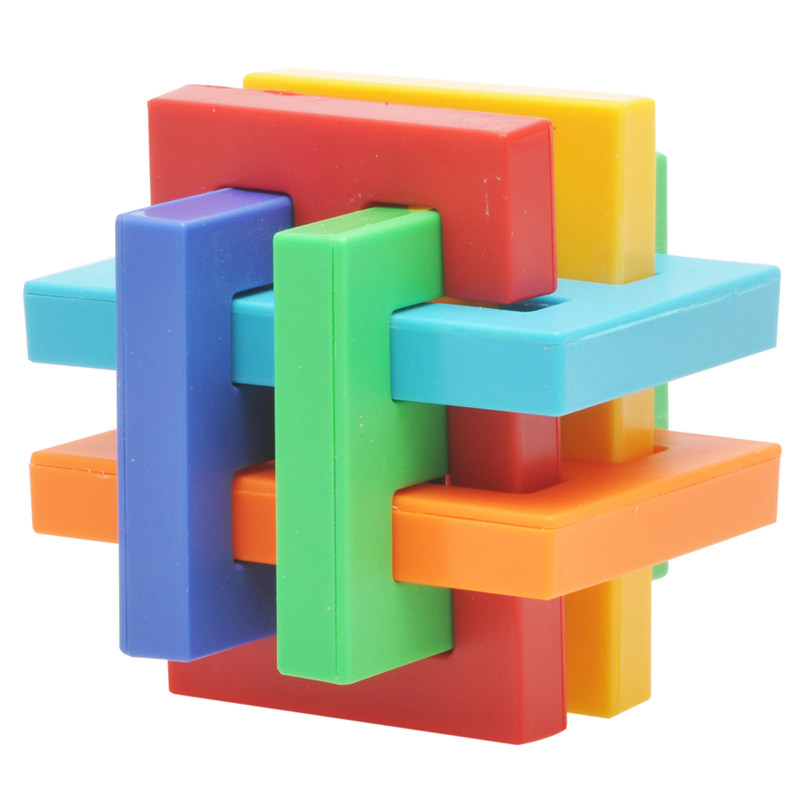 正版nibobo智力魔扣儿童成人智力解题通关益智游戏玩具3岁以上