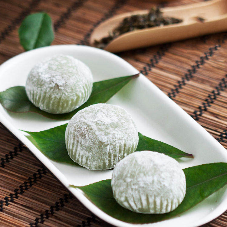 乔家栅糯米团 绿茶味 上海糕团  上海特产 茶点伴手礼6种口味任选