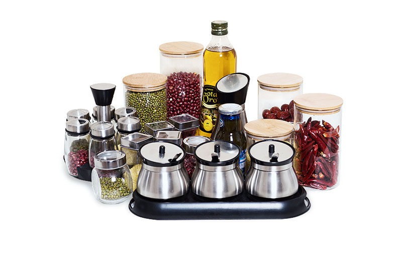 厨房整理,怎么收服捣乱的调味品