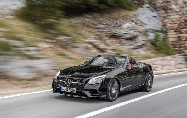 中期改款也很新鲜!奔驰slc实拍照曝光