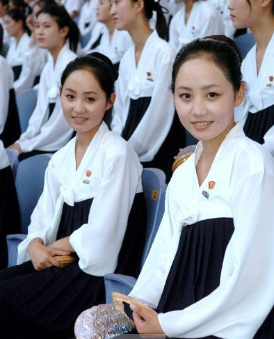 朝鲜女人在中国图片