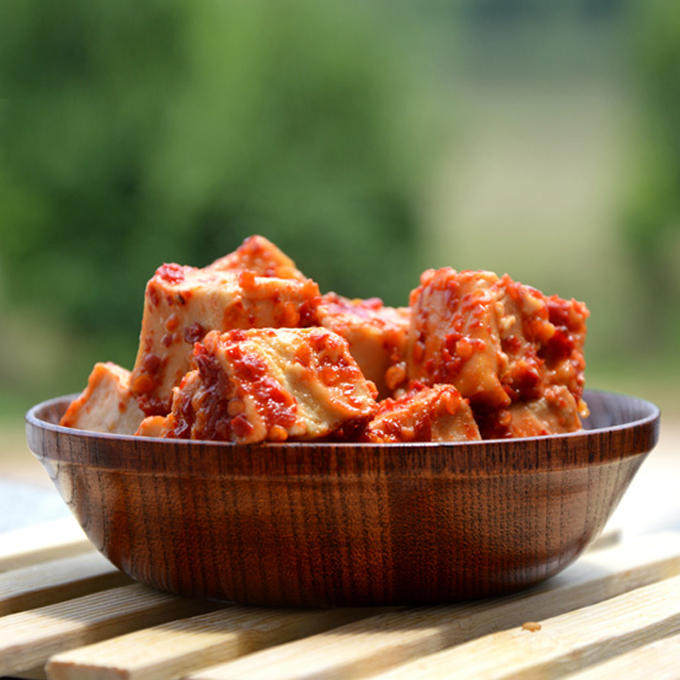 湖南特产 豆腐乳 农家自制 毛豆腐 香辣红油霉