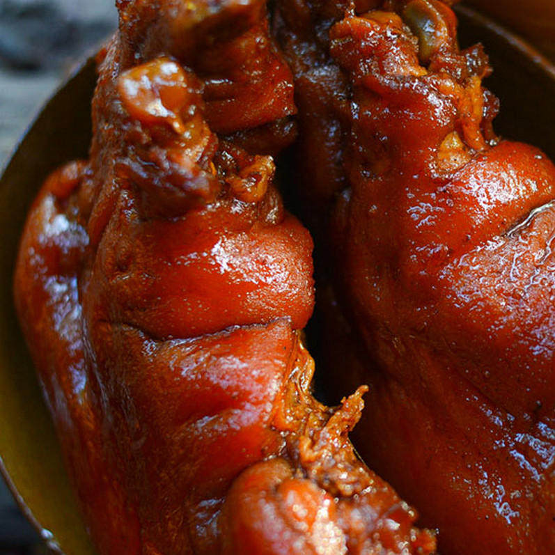 【老枝花卤】猪肉卤味四川特色小吃零食特产香辣熟食 卤猪蹄