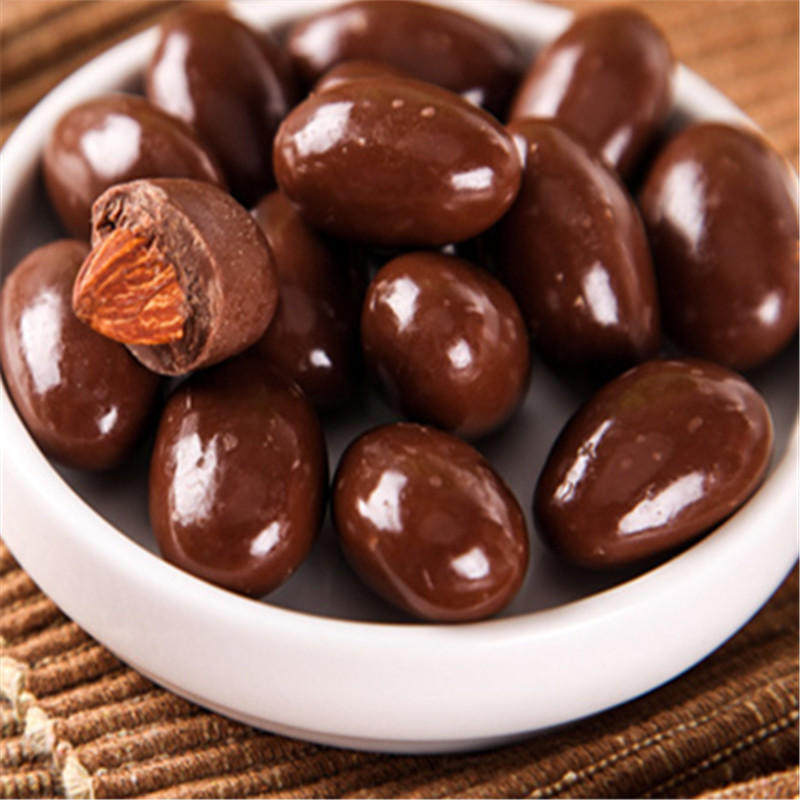 明治meiji 巴旦木夹心黑巧克力 80g*5盒 杏仁夹心果仁巧克力