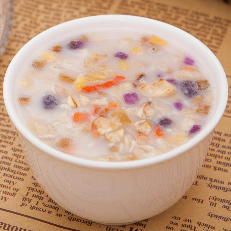 唐纳兹 营养早餐代餐水果八宝粥即食速食坚果果蔬燕麦片粥2袋包邮