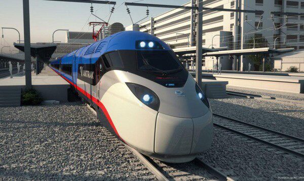 美国将推出新一代高铁列车:时速300km/h还会卖萌