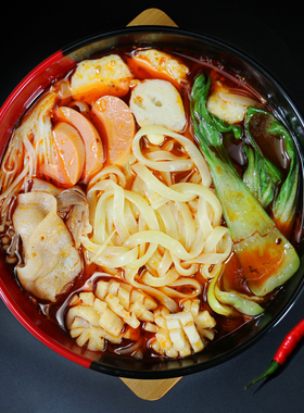 台湾快煮面非油炸老妈拌面酸辣口味人气美推荐食手工干面挂宽面条