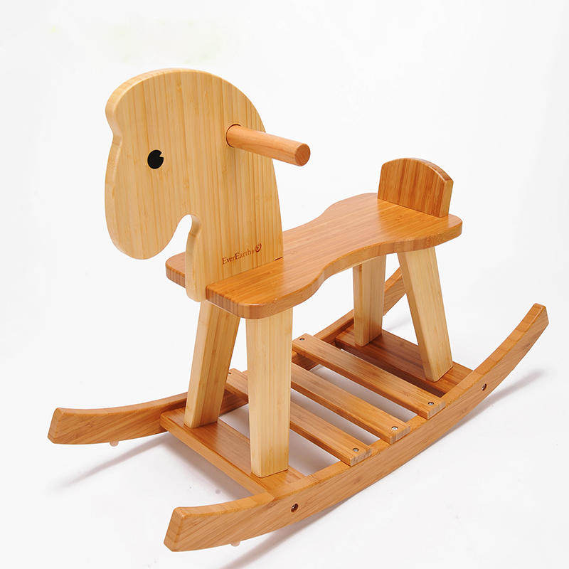 德国everearth摇摇木马益智积木 智力启蒙积木