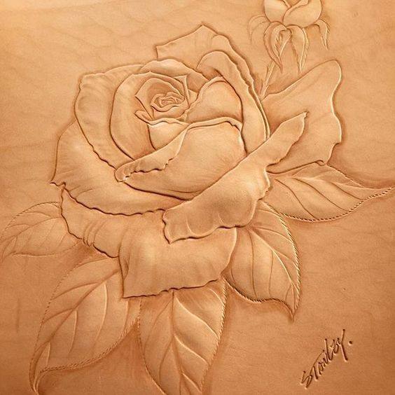 皮雕,匠人指尖开出的花朵