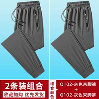 【Q102-две кусочки】 Серые ноги+серая лучевая нога